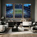 Detroit Lions Stadium Wall Art Canvas Print, Football Field by MyGreatCanvas | Canvas Wall Art Prints | Photo Prints & Wall Decor