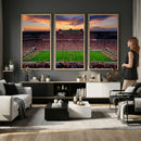 Oklahoma Sooners Stadium Wall Art Canvas Print, College