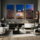 Oklahoma Sooners Memorial Stadium Wall Art Canvas Print,