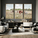 Texas Longhorn Cattle Wall Art Canvas Print, Rustic Ranch by MyGreatCanvas | Canvas Wall Art Prints | Photo Prints & Wall Decor