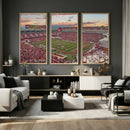 Donald W. Reynolds Razorback Stadium Wall Art Canvas Print – by MyGreatCanvas | Canvas Wall Art Prints | Photo Prints & Wall Decor