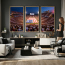 Oklahoma Memorial Stadium Wall Art Canvas Print – Oklahoma