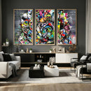 Abstract Graffiti Collage Street Art Wall Art Canvas Print by MyGreatCanvas | Canvas Wall Art Prints | Photo Prints & Wall Decor
