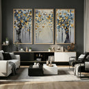 Golden Butterfly Tree Abstract Wall Art Canvas Print, Modern by MyGreatCanvas | Canvas Wall Art Prints | Photo Prints & Wall Decor