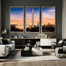 Washington DC Skyline Wall Art Canvas Print – Lincoln by MyGreatCanvas | Canvas Wall Art Prints | Photo Prints & Wall Decor