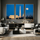 Washington DC Skyline Wall Art Canvas Print – Lincoln by MyGreatCanvas | Canvas Wall Art Prints | Photo Prints & Wall Decor