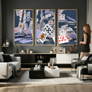 Playing Cards Canvas Wall Art | Casino Game Room Decor, by MyGreatCanvas | Canvas Wall Art Prints | Photo Prints & Wall Decor