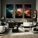 World Map and Global Flight Routes Map Canvas Wall Art, Worldwide Aviation Network Print, International Air Travel Wall Decor by MyGreatCanvas | Canvas Wall Art Prints | Photo Prints & Wall Decor