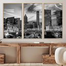 Black and White Atlanta Wall Art Canvas Print by MyGreatCanvas | Canvas Wall Art Prints | Photo Prints & Wall Decor