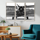 Wall Art Old War Plane Canvas Print by MyGreatCanvas | Canvas Wall Art Prints | Photo Prints & Wall Decor