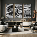 Vintage Antique Airplane Wall Art Canvas Print