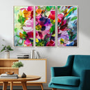 Oil Flower Abstract Canvas Print by MyGreatCanvas | Canvas Wall Art Prints | Photo Prints & Wall Decor