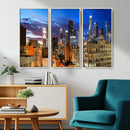 Los Angeles Night Wall Art Canvas Print