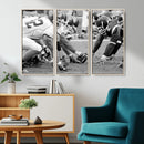 American Football Player Wall Art Canvas Print by MyGreatCanvas | Canvas Wall Art Prints | Photo Prints & Wall Decor