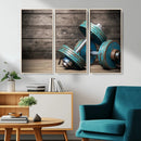 Dambell and Sport Wall Art Canvas Print by MyGreatCanvas | Canvas Wall Art Prints | Photo Prints & Wall Decor