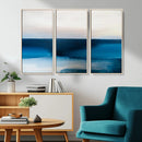 Dark Blue Abstract Wall Art Canvas Print by MyGreatCanvas | Canvas Wall Art Prints | Photo Prints & Wall Decor