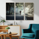 Cycling Road Bike in the Morning, Cycling Road Bike Canvas by MyGreatCanvas | Canvas Wall Art Prints | Photo Prints & Wall Decor