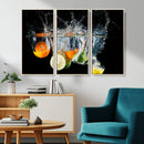 Kitchen Wall Art, Kitchen Fruits Art Canvas Print