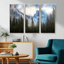 Half Dome Yosemite Calinia Wall Art Canvas Print El Capitan by MyGreatCanvas | Canvas Wall Art Prints | Photo Prints & Wall Decor