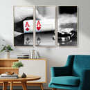 Aces Poker Art Poker Game Wall Art Canvas Print