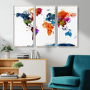 World Map Canvas Print – Detailed Map of the World Wall Art by MyGreatCanvas | Canvas Wall Art Prints | Photo Prints & Wall Decor