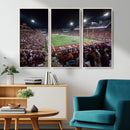 Mississippi State Bulldogs Stadium Wall Art Canvas Print –
