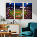 St. Louis Cardinals Baseball Team Print - Busch Stadium Wall by MyGreatCanvas | Canvas Wall Art Prints | Photo Prints & Wall Decor