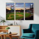 Citizens Bank Park Philadelphia Phillies Wall Art Canvas |