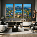 Los Angeles Dodgers Wall Art Canvas, Dodger Stadium Wall Art