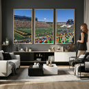 University of Missouri Tigers Football Team Print - Columbia