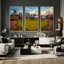 St. Louis Cardinals Baseball Team Print - Busch Stadium Wall
