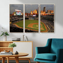 Minnesota Twins Baseball Team Print - Minneapolis Target by MyGreatCanvas | Canvas Wall Art Prints | Photo Prints & Wall Decor