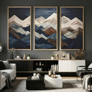 Mountain Wall Art – Modern Abstract Landscape Canvas Print