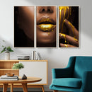 African American Art Black Woman Canvas Print, African Wall