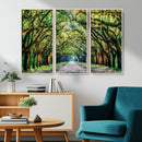Serene Tree Tunnel Wall Art Canvas Print – Pathway Under by MyGreatCanvas | Canvas Wall Art Prints | Photo Prints & Wall Decor
