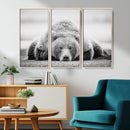 Resting Grizzly Bear Wall Art Canvas Print – Majestic Lazy by MyGreatCanvas | Canvas Wall Art Prints | Photo Prints & Wall Decor