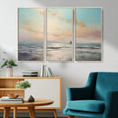 Abstract Ocean Wall Art - Boat Wall Art Canvas Print by MyGreatCanvas | Canvas Wall Art Prints | Photo Prints & Wall Decor