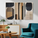 Wabi Sabi Canvas Print - Geometric Abstract Wall Art Canvas