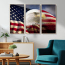 American Flag Eagle Symbol Wall Art, American Flag Eagle by MyGreatCanvas | Canvas Wall Art Prints | Photo Prints & Wall Decor