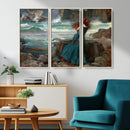 Miranda by the Shore Wall Art Canvas Print – Tempest Scene by MyGreatCanvas | Canvas Wall Art Prints | Photo Prints & Wall Decor