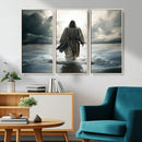 Jesus Walking on Water Wall Art | Canvas Print | Ready to