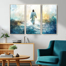 Watercolor Jesus Walking on Water Canvas Print, Christian by MyGreatCanvas | Canvas Wall Art Prints | Photo Prints & Wall Decor
