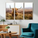 Scottish Highland Cow Wall Art Canvas Print | Ready to Hang by MyGreatCanvas | Canvas Wall Art Prints | Photo Prints & Wall Decor