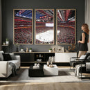 Barton Malow Little Caesars Arena Detroit Wall Art Canvas