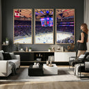 Madison New York Rangers Hockey Stadium Wall Art Canvas