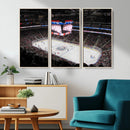 Rogers Place Edmonton Oilers Ice Hockey Stadium Wall Art,