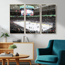 Sharks Arena Blackhawks Sharks Ice Hockey Stadium Wall Art by MyGreatCanvas | Canvas Wall Art Prints | Photo Prints & Wall Decor