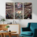 United Center Chicago Bulls Stadium Wall Art Canvas Print