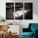 Vaudoise Lausanne Ice Hockey Arena Stadium Wall Art Canvas,