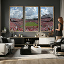 NC State Wolfpack Football Team Print Canvas- Raleigh